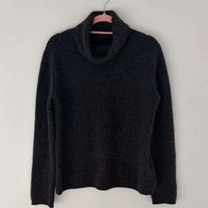 100% Cashmere! Gray Jenni Kayne Turtleneck Sweater Small